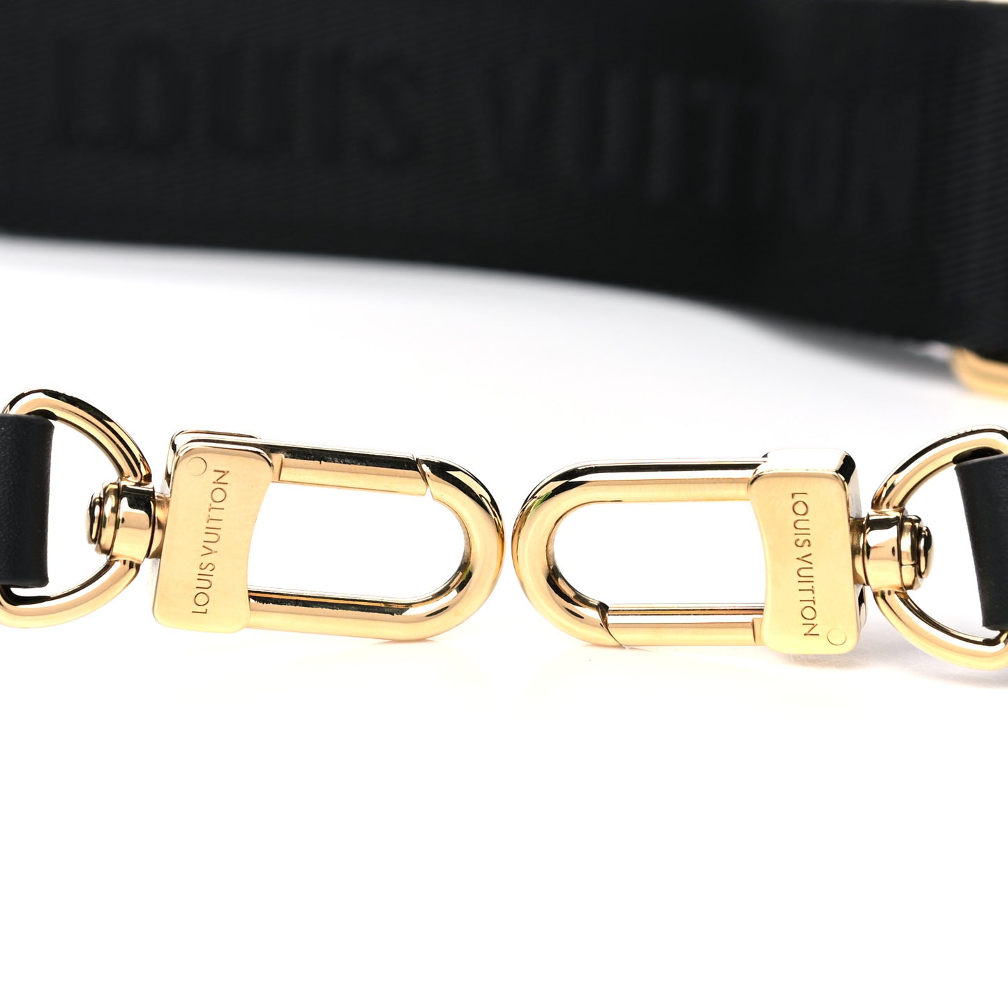 Nylon Multi Pochette Accessories Shoulder Strap Black