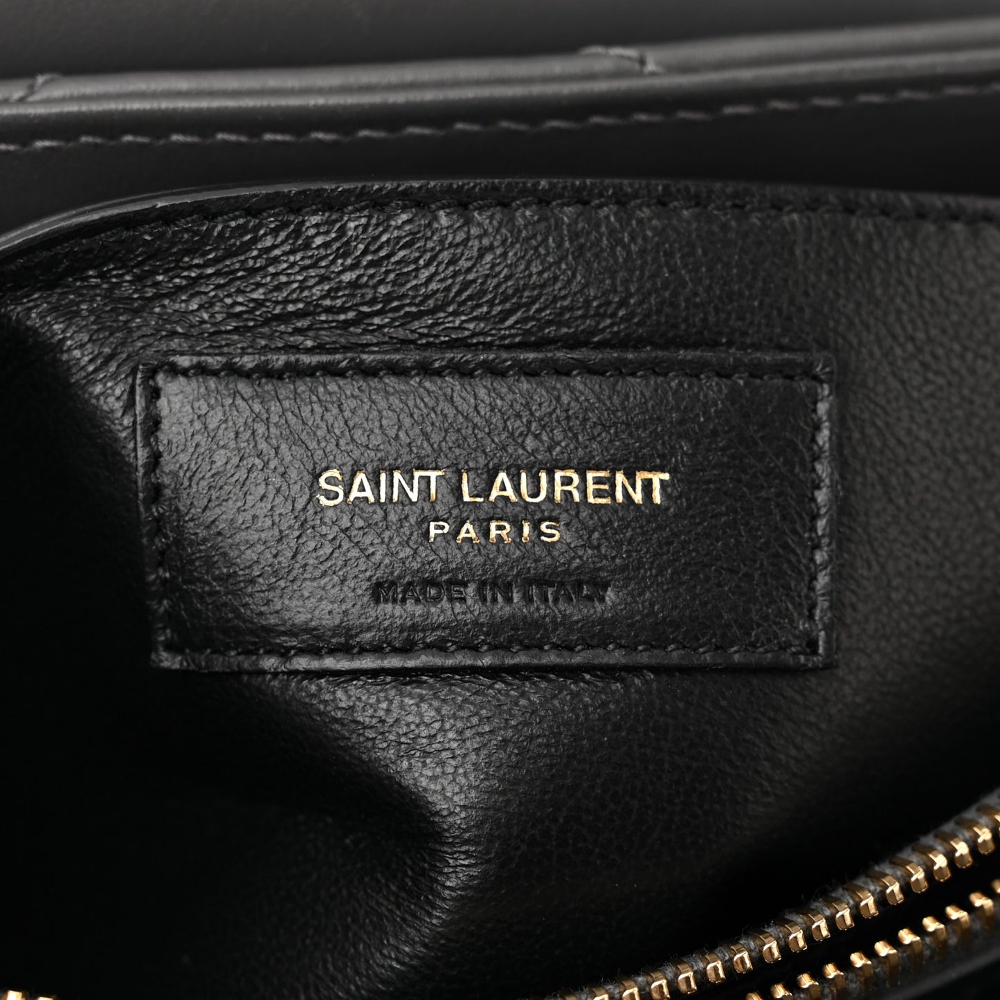 Calfskin Y Quilted Monogram Small Loulou Chain Satchel Storm