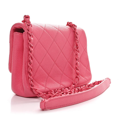 Chanel Caviar Quilted Mini Incognito Square Flap Pink 3 of 11