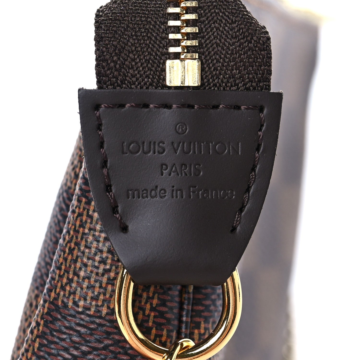 Louis Vuitton Damier Ebene Mini Pochette Accessories 6 of 6