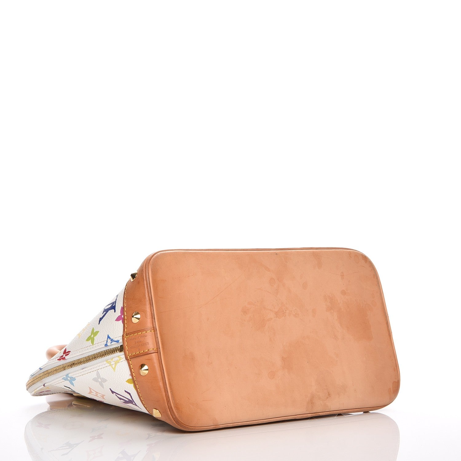 Louis Vuitton Monogram Multicolor Alma White 4 of 8
