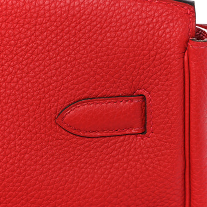 Hermes Togo Birkin 35 Geranium 11 of 37
