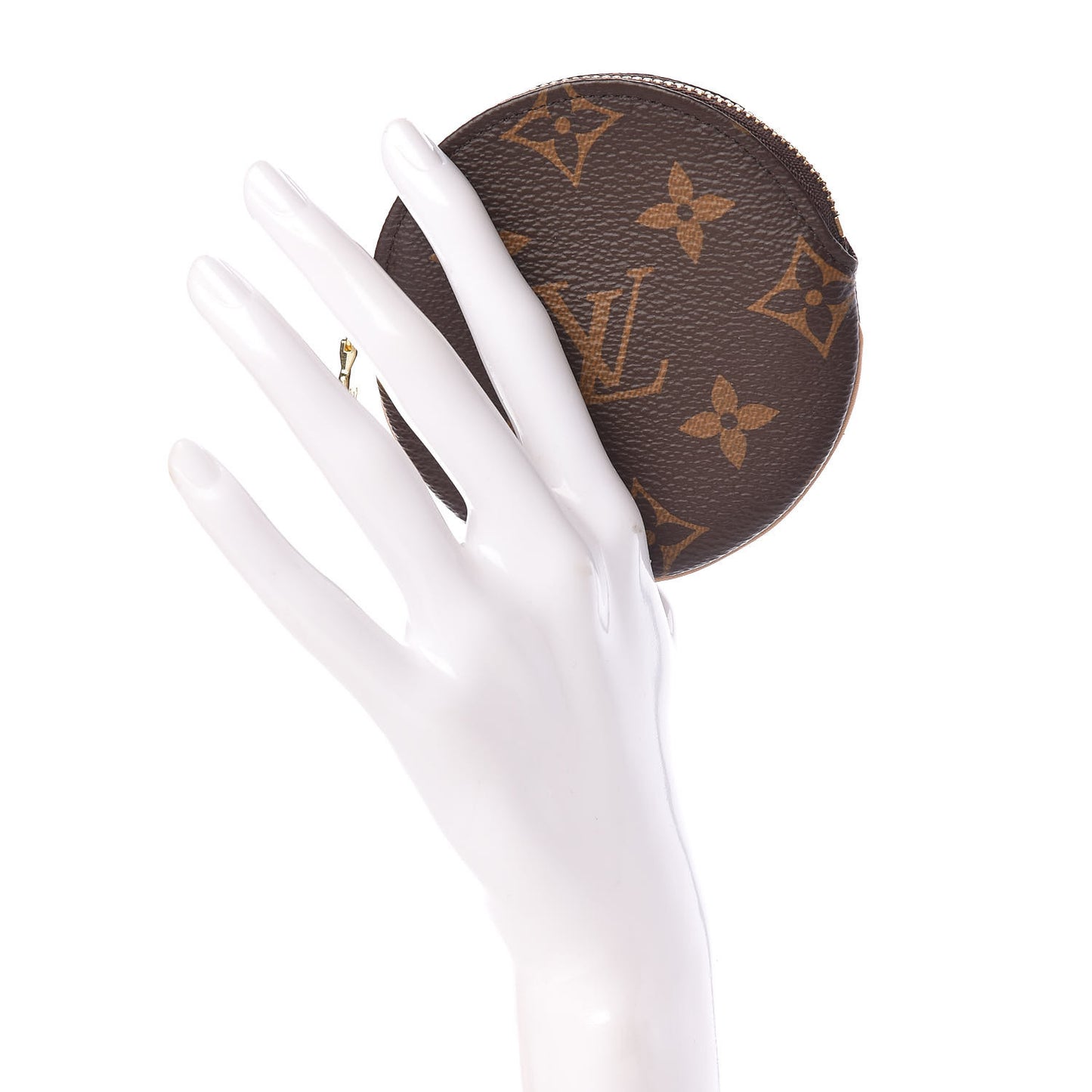 Monogram Round Coin Purse
