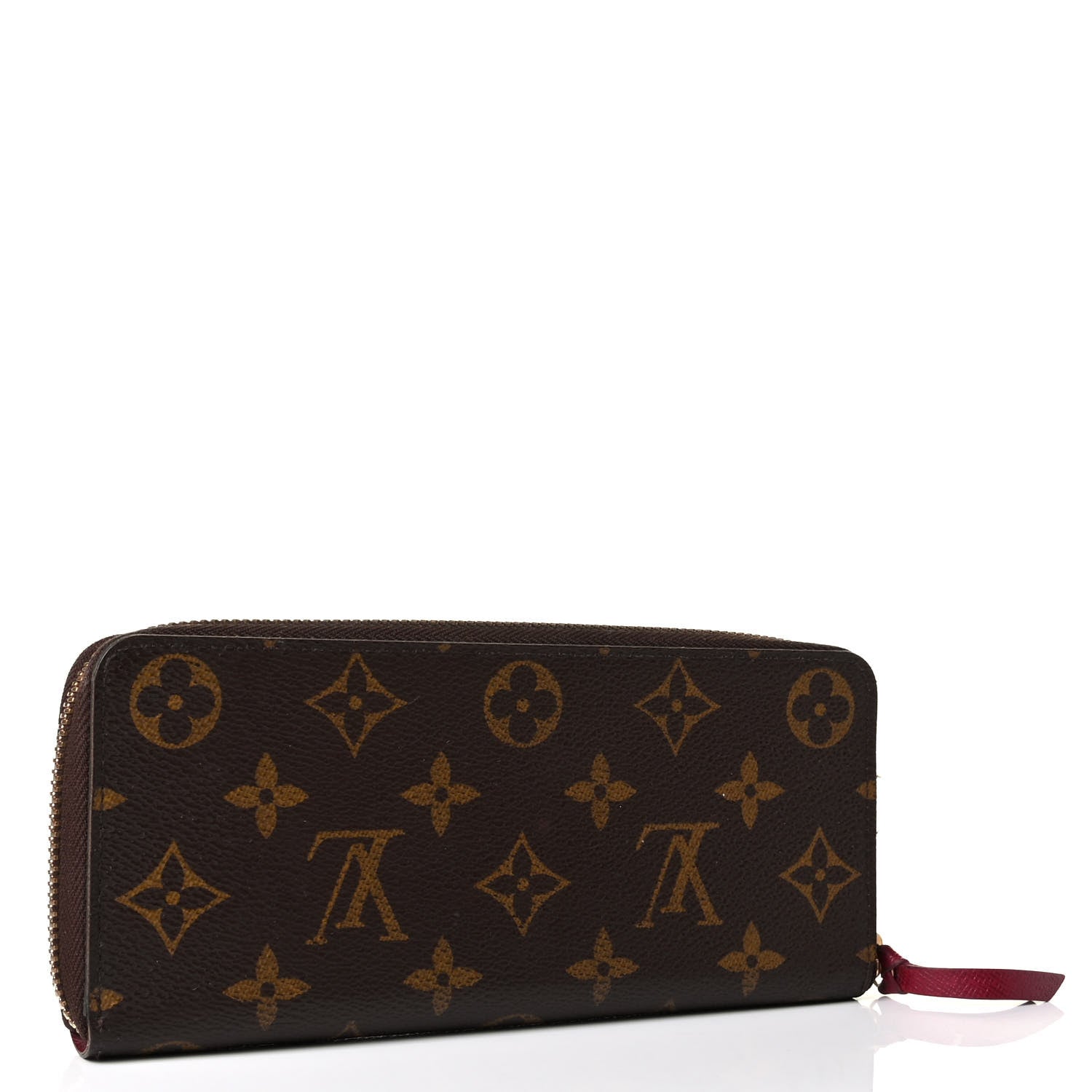 Louis Vuitton Monogram Clemence Wallet Fuchsia 2 of 8