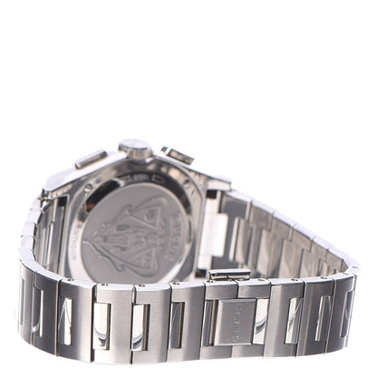 Gucci Stainless Steel Diamond Bezel Mother of Pearl 34mm Pantheon Chronograph Quartz Watch 3 of 9