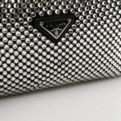 Prada Satin Crystal Mini Re-Edition 2000 Bag Cristal 12 of 12