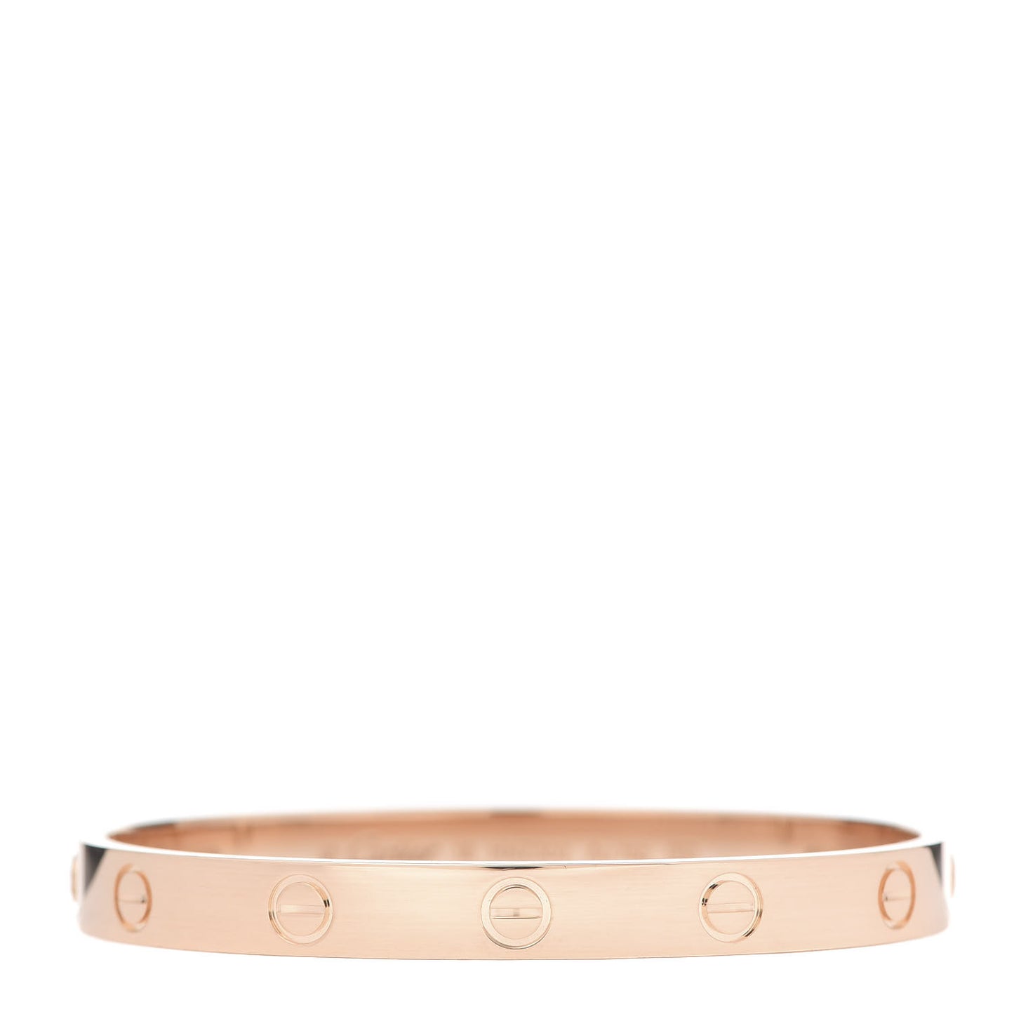 18K Pink Gold LOVE Bracelet 16