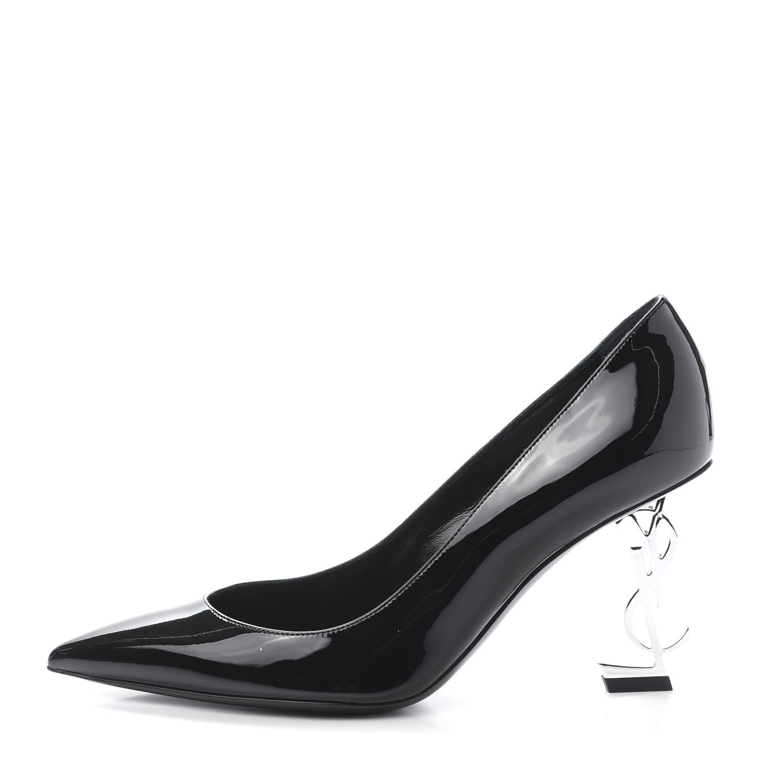 Saint Laurent Patent Opyum 85 Pumps 36.5 Black 1 of 11
