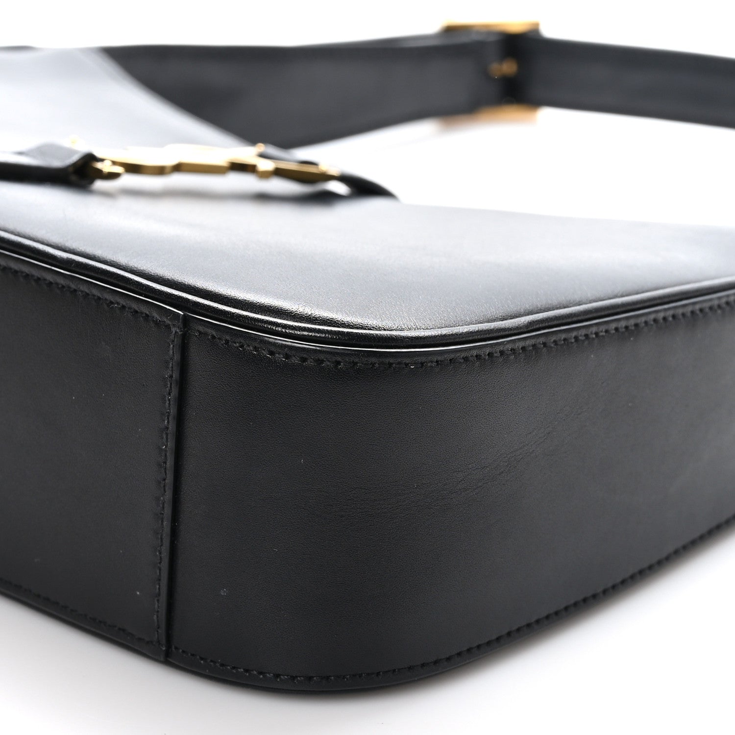 Saint Laurent Smooth Calfskin Le 5 A 7 Mini Hobo Black 10 of 11