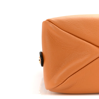 Prada Soft Calfskin Medium Aimee Shoulder Bag Amber 8 of 9