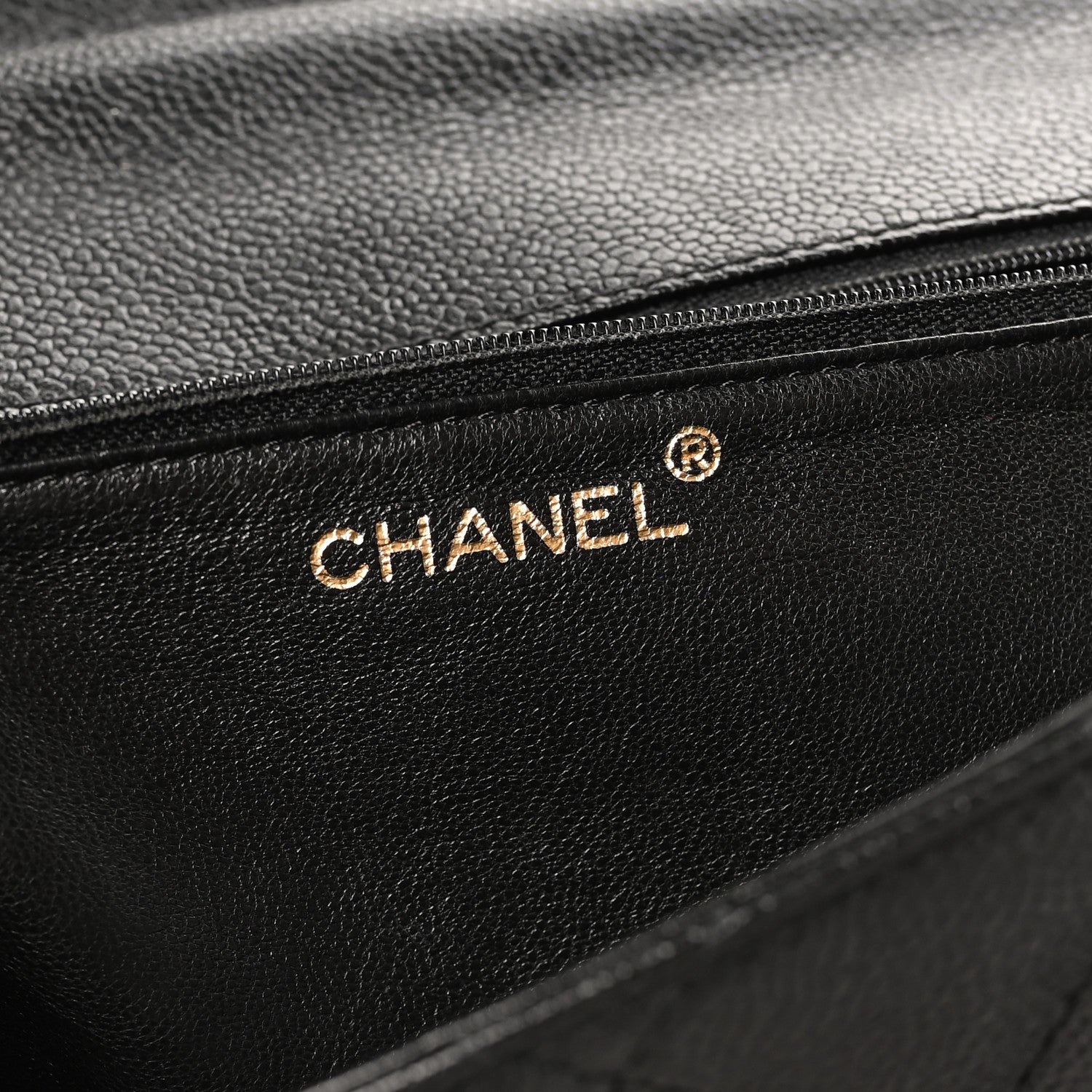 Chanel Caviar Quilted Single Flap Black 6 of 10