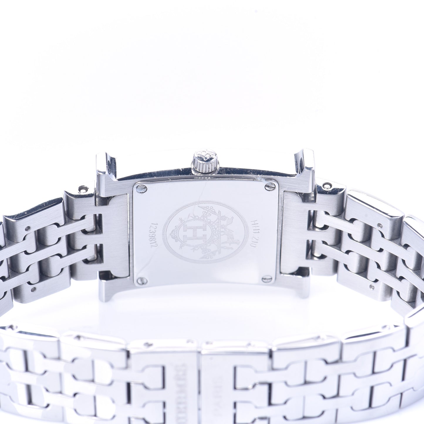 Stainless Steel 21mm Heure H Hour Quartz Watch Black