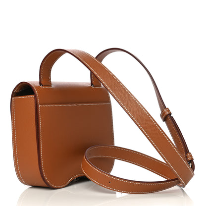 Hermes Epsom Mini Della Cavalleria Gold 3 of 11