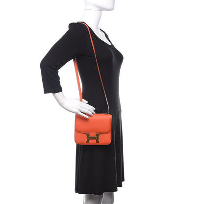 Hermes Swift Constance 18 Orange Poppy 2 of 11