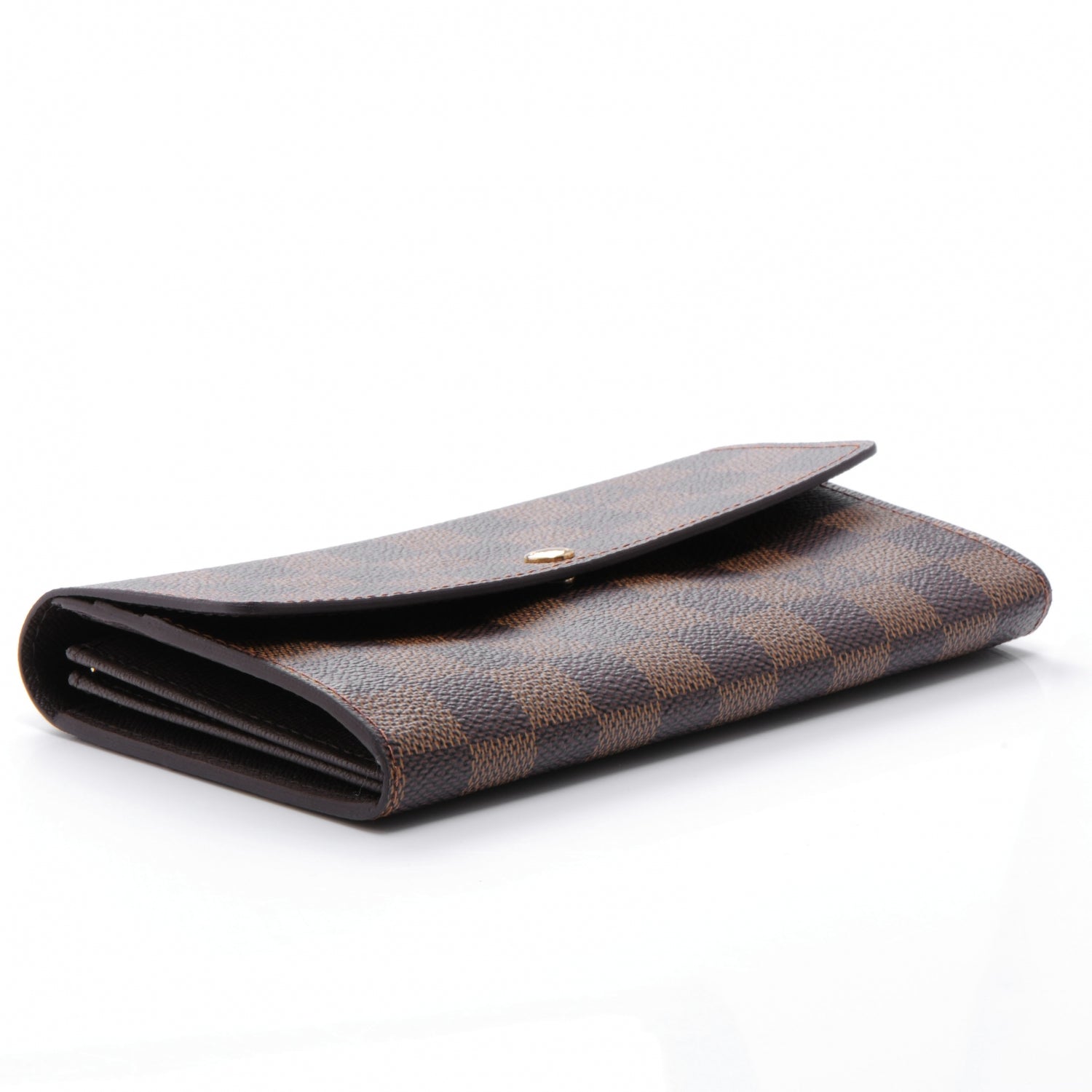 Louis Vuitton Damier Ebene Sarah Wallet 4 of 8