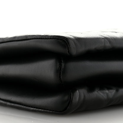 Louis Vuitton Lambskin Embossed Monogram Coussin PM Black 9 of 10