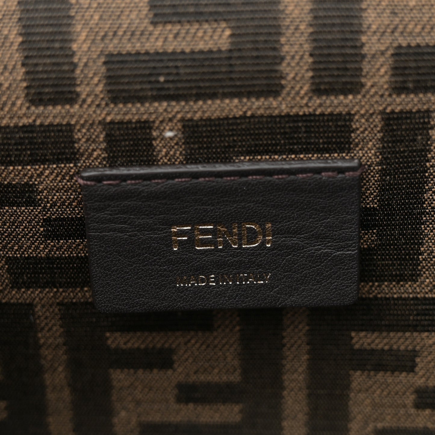 Shiny Nappa Small Fendi First Spring Turquoise