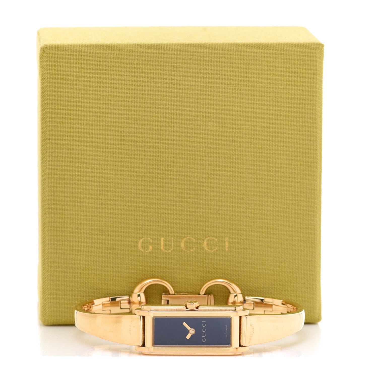 Gucci Stainless Steel 14mm 109 Horsebit Quartz Watch Black 5 of 5