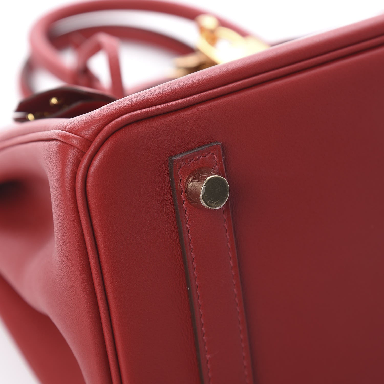 Hermes Swift Birkin 25 Rouge De Coeur 7 of 29