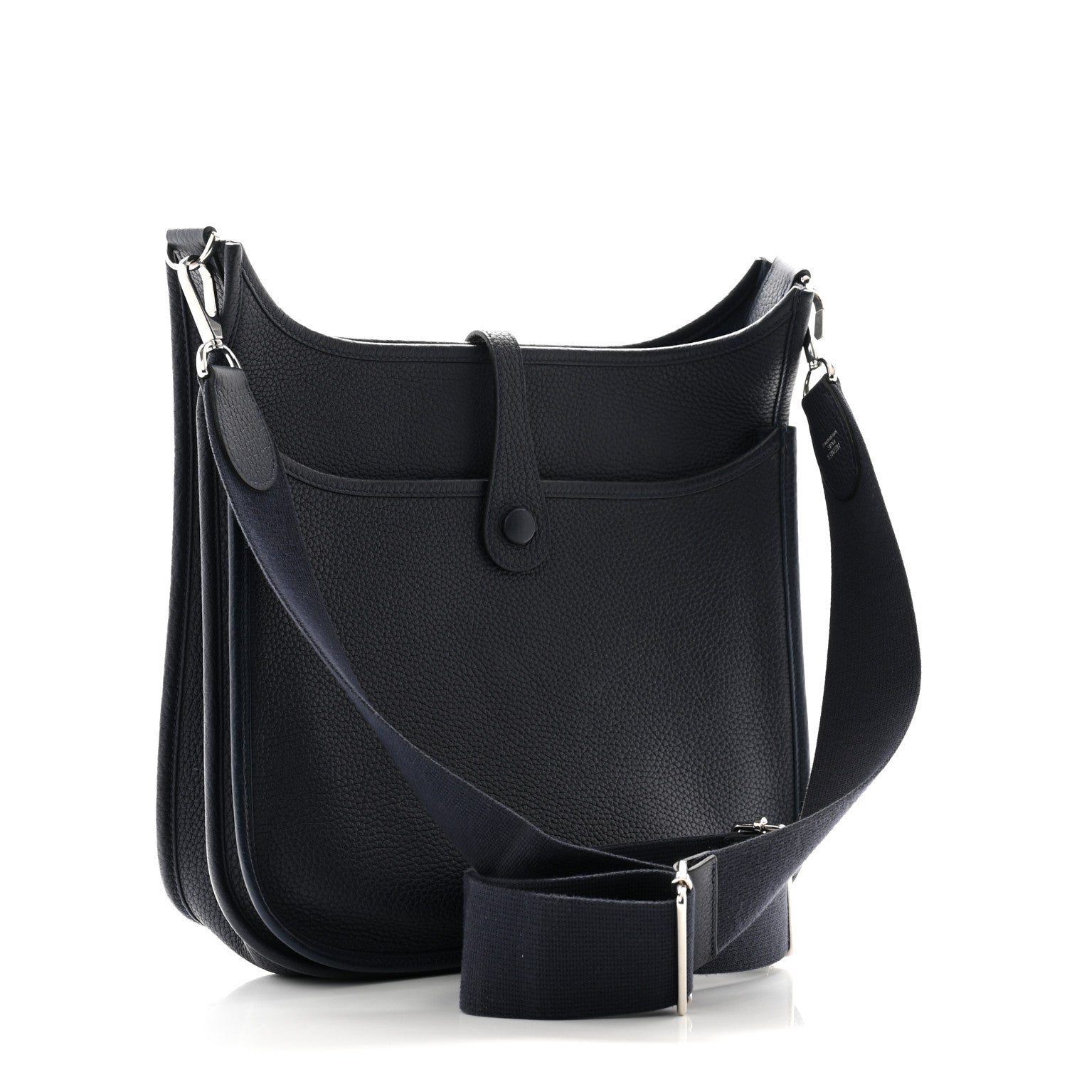 Hermes Taurillon Clemence Evelyne III Bleu Nuit 3 of 13