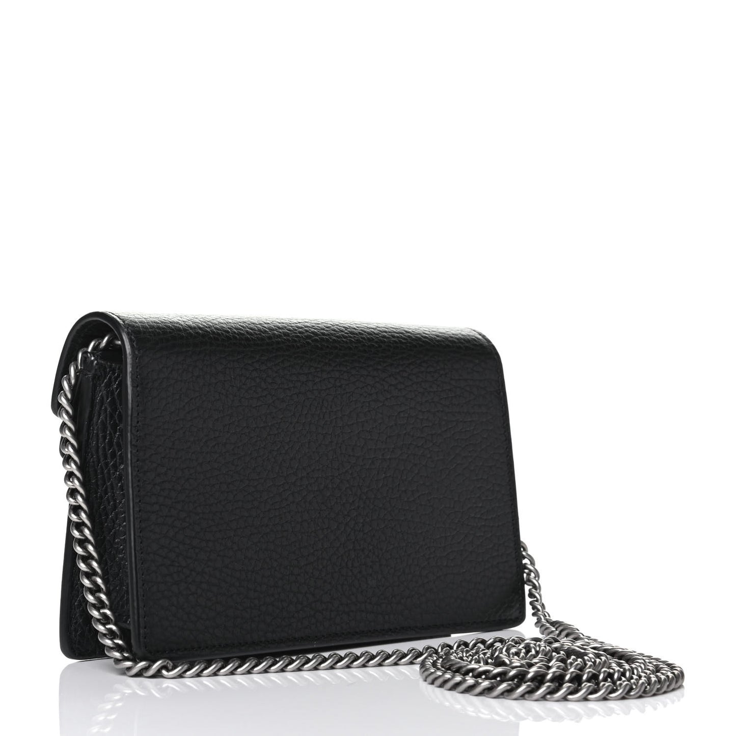 Calfskin Super Mini Dionysus Shoulder Bag Black