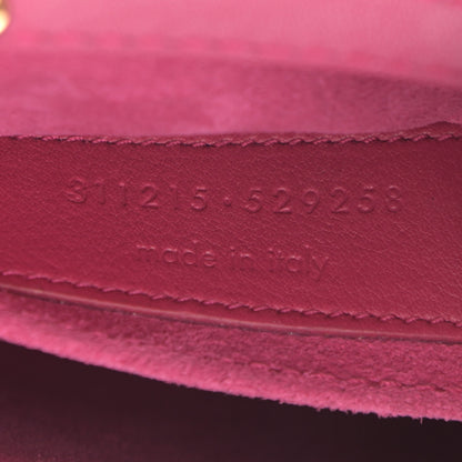 Saint Laurent Calfskin Small Classic Y Satchel Bag Fuchsia 8 of 15