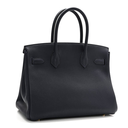 Hermes Togo Birkin 30 Bleu Nuit 3 of 11