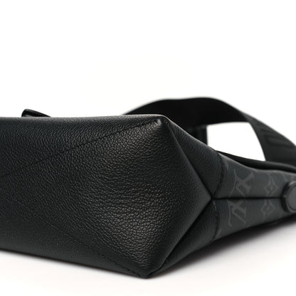 Louis Vuitton Monogram Eclipse Saumur Messenger NV Black 9 of 9