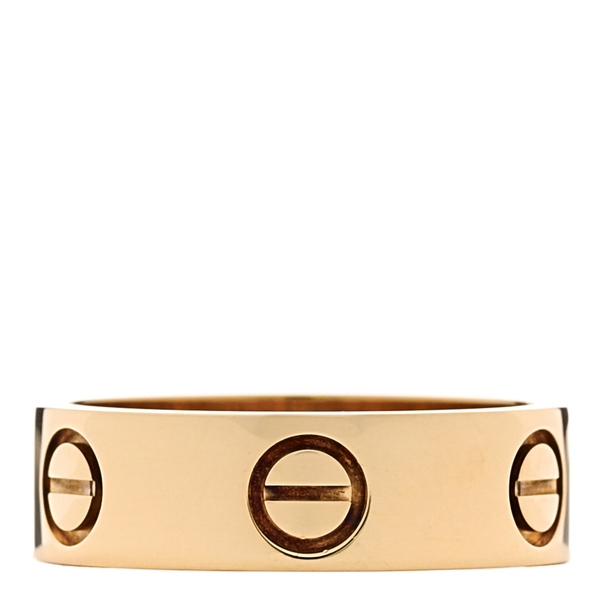 18K Yellow Gold 5.5mm LOVE Ring 50 5.25