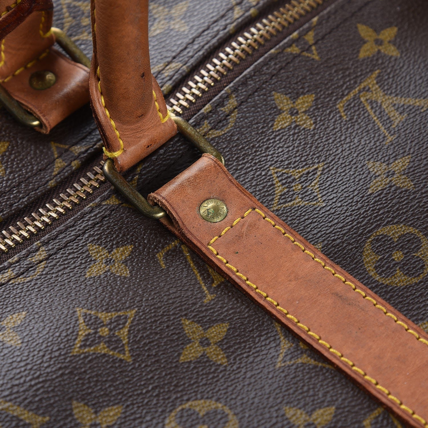 Louis Vuitton Monogram Keepall Bandouliere 55 14 of 28