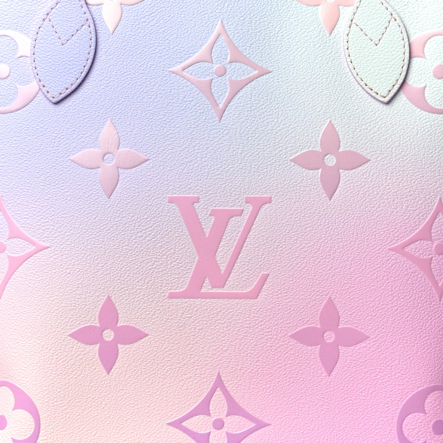 Monogram Giant Spring In The City Neverfull MM Sunrise Pastel