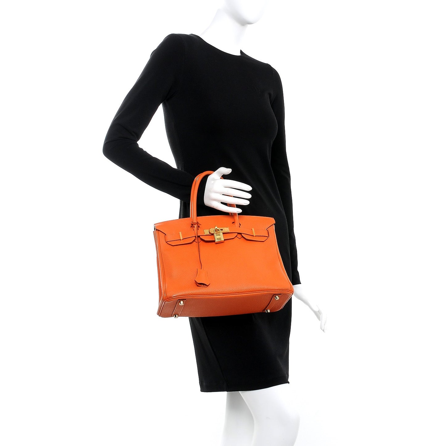 Togo Birkin 30 Orange