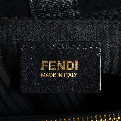 Fendi Vitello Elite Medium 2Jours Tote Black 6 of 9