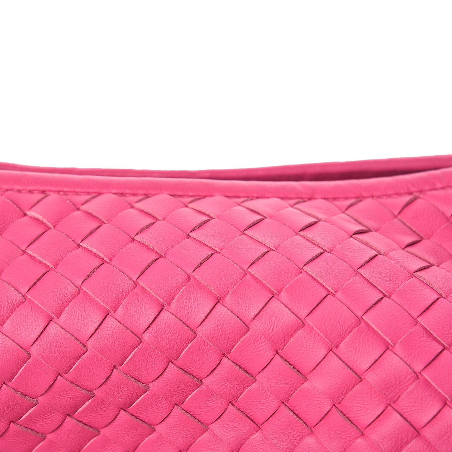 Bottega Veneta Nappa Intrecciato Medium Belly Veneta Hobo Rosa Shock 9 of 9