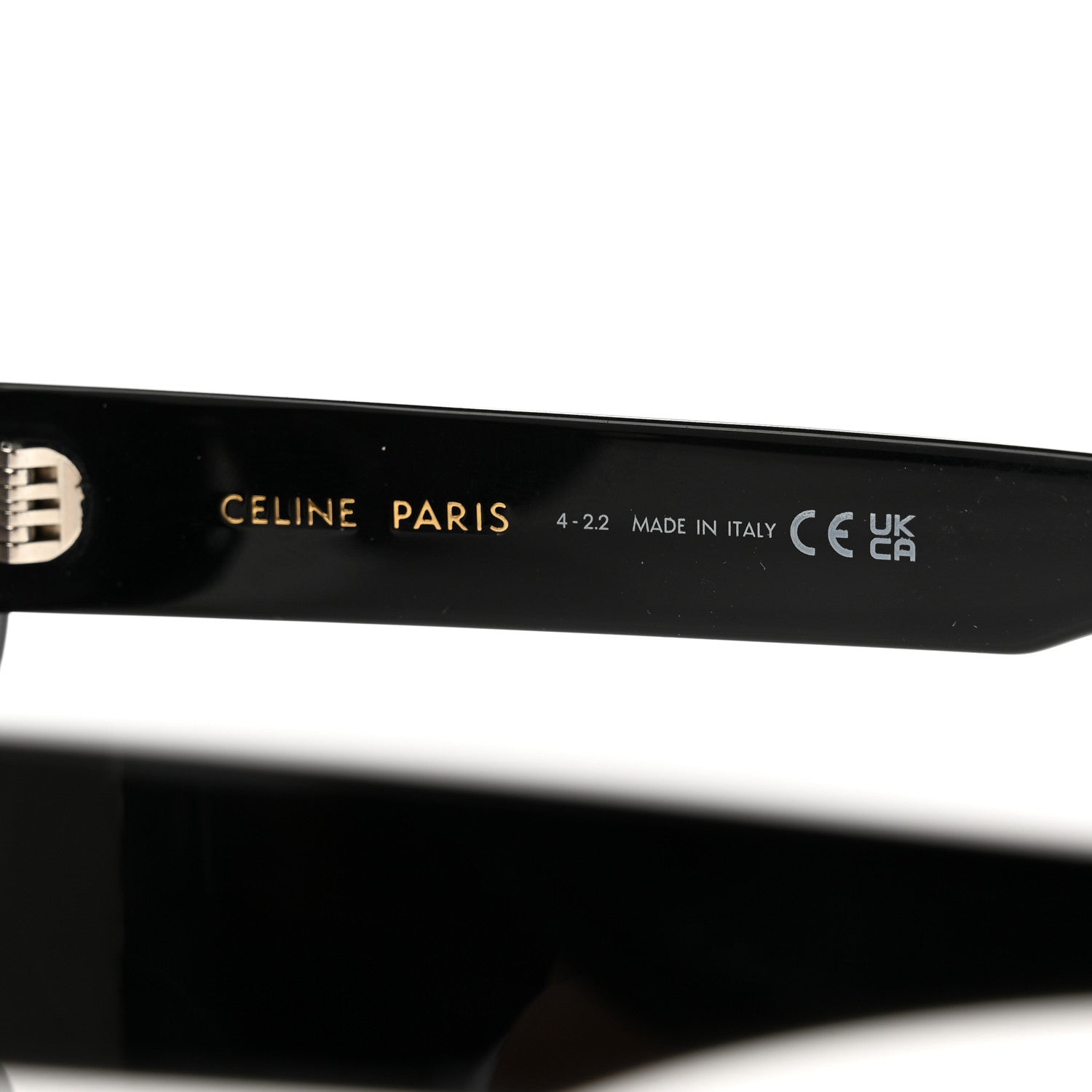Celine Acetate Triomphe 01 Sunglasses CL 40194U Black 6 of 6