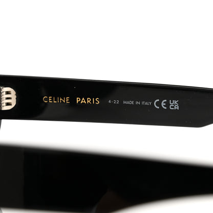 Celine Acetate Triomphe 01 Sunglasses CL 40194U Black 6 of 6