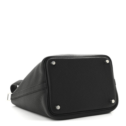 Hermes Taurillon Clemence Picotin Lock 18 PM Black 4 of 11