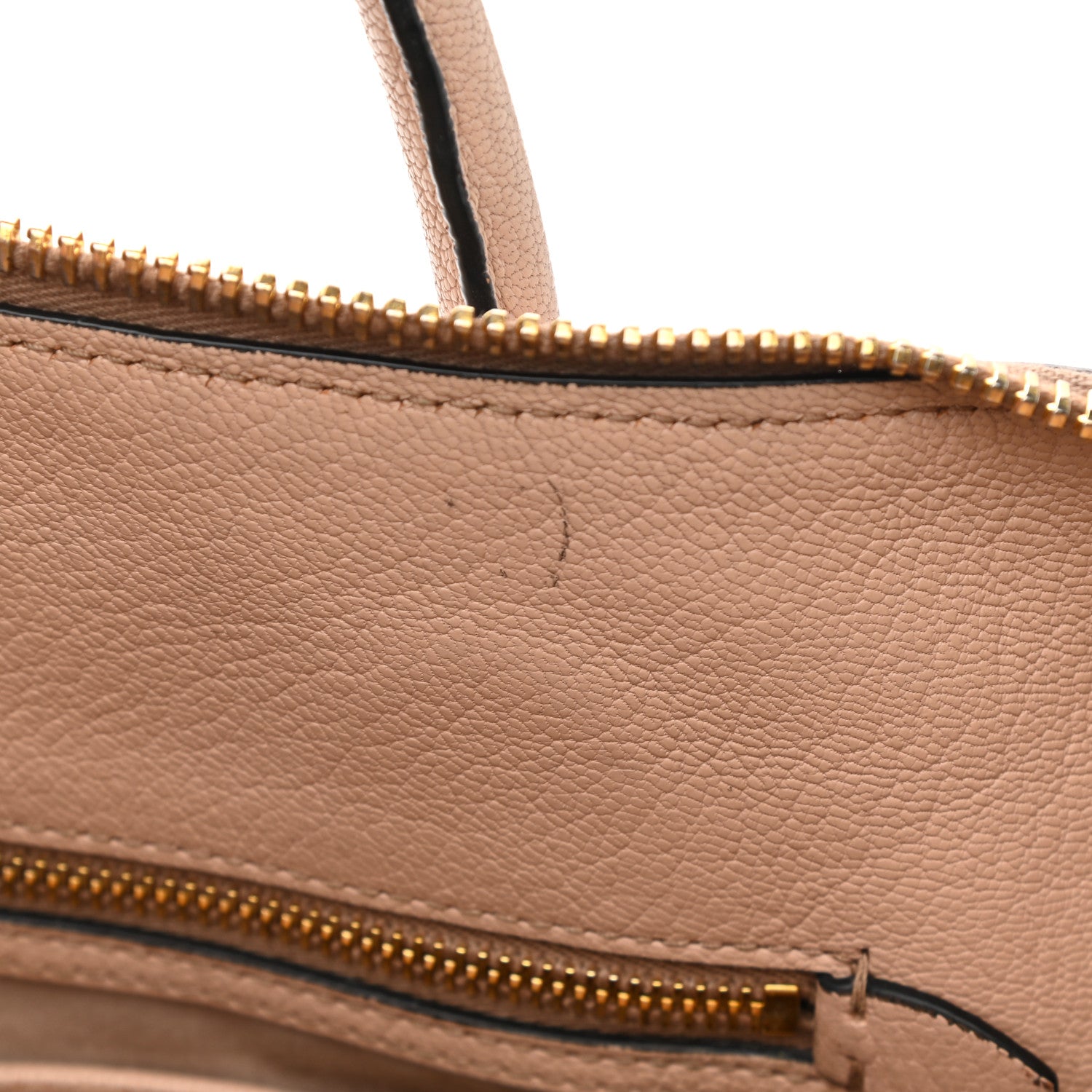 Miu Miu Goatskin Madras Top Handle Tote Cammeo 10 of 17