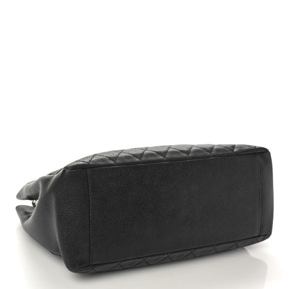 Chanel Caviar Quilted Grand Shopping Tote GST Black 4 of 12