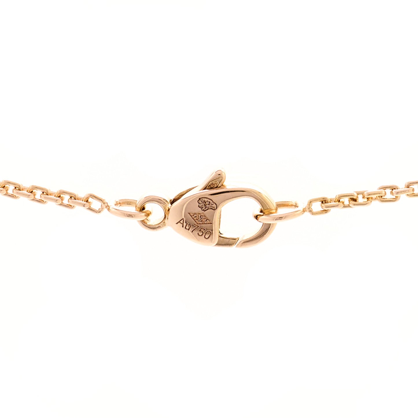 18K Pink Gold Diamond Idylle Blossom Pendant Necklace