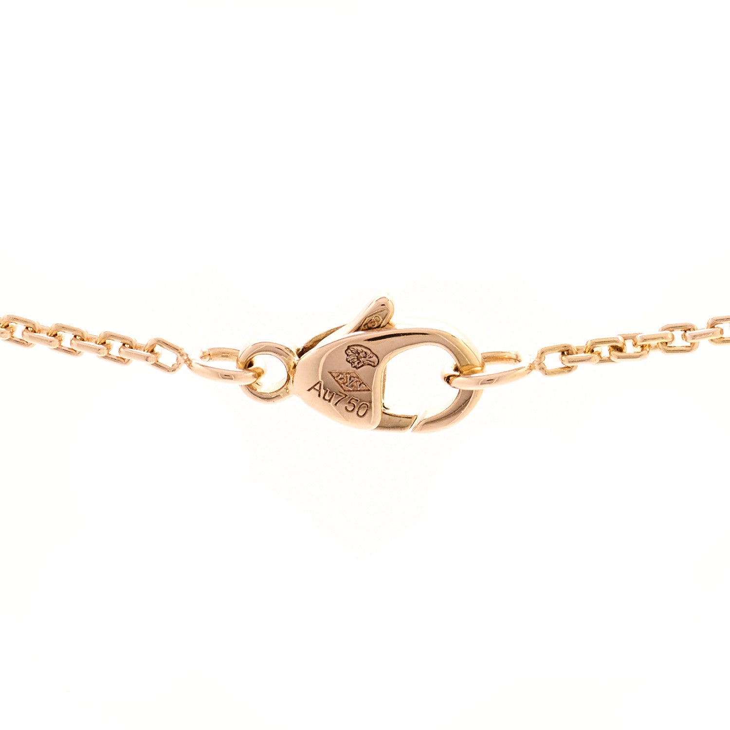 Louis Vuitton 18K Pink Gold Diamond Idylle Blossom Pendant Necklace 4 of 4