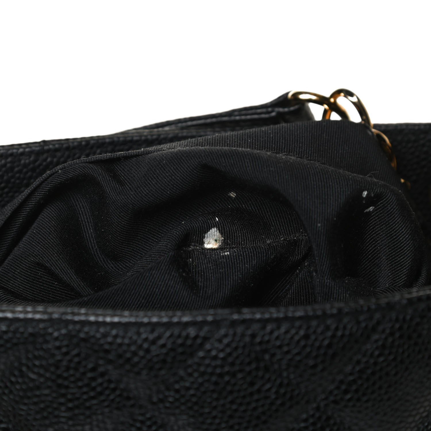 Chanel Caviar Quilted Petit Shopping Tote PST Black 14 of 15