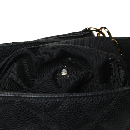 Chanel Caviar Quilted Petit Shopping Tote PST Black 14 of 15