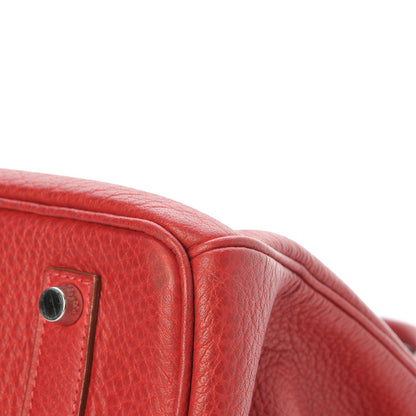 Hermes Buffle Skipper Birkin 35 Rouge Vif 35 of 40