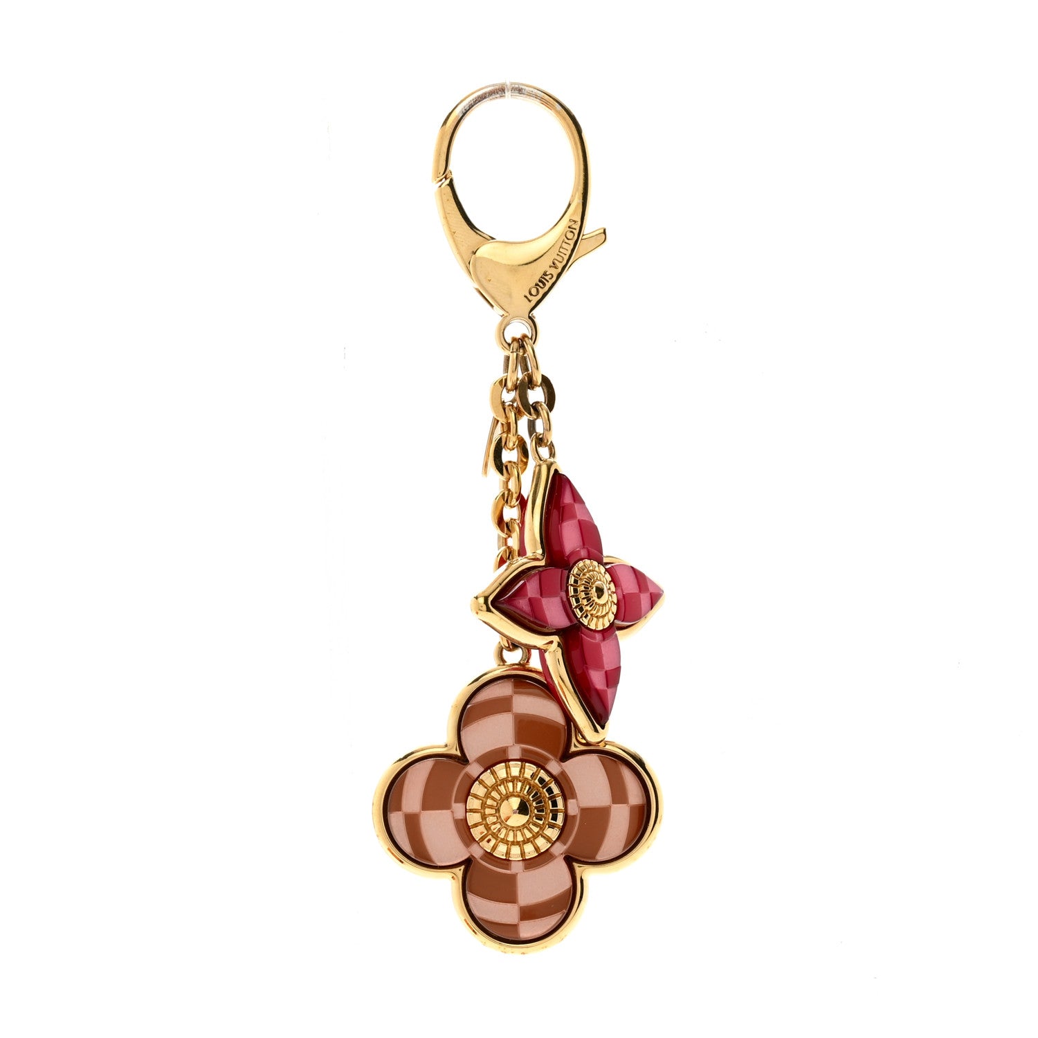 Louis Vuitton Metal Resin Mosaique Bag Charm Rouge Fauviste 1 of 5