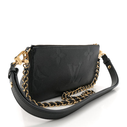 Louis Vuitton Empreinte Monogram Giant Multi Pochette Accessories Black 3 of 11