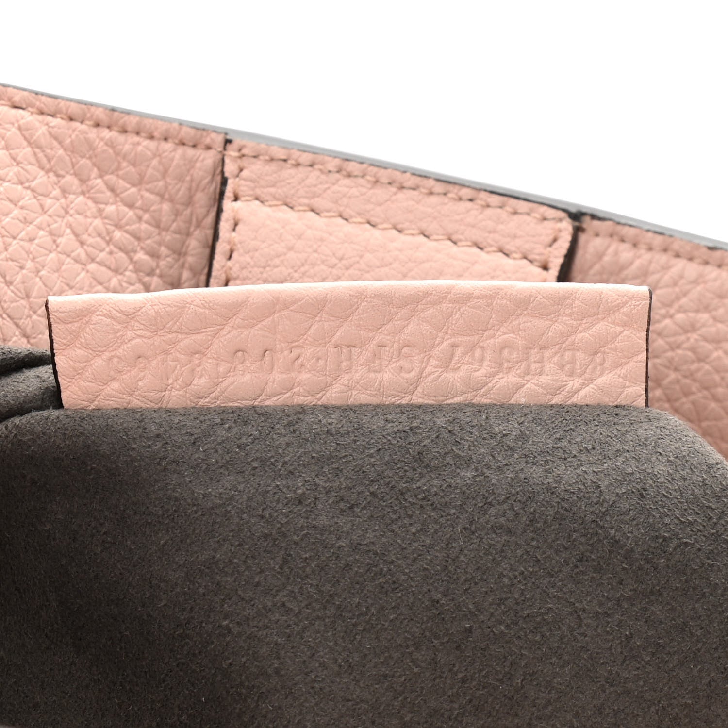 Fendi Cuoio Romano Selleria Small FF Tote Cipria 6 of 9