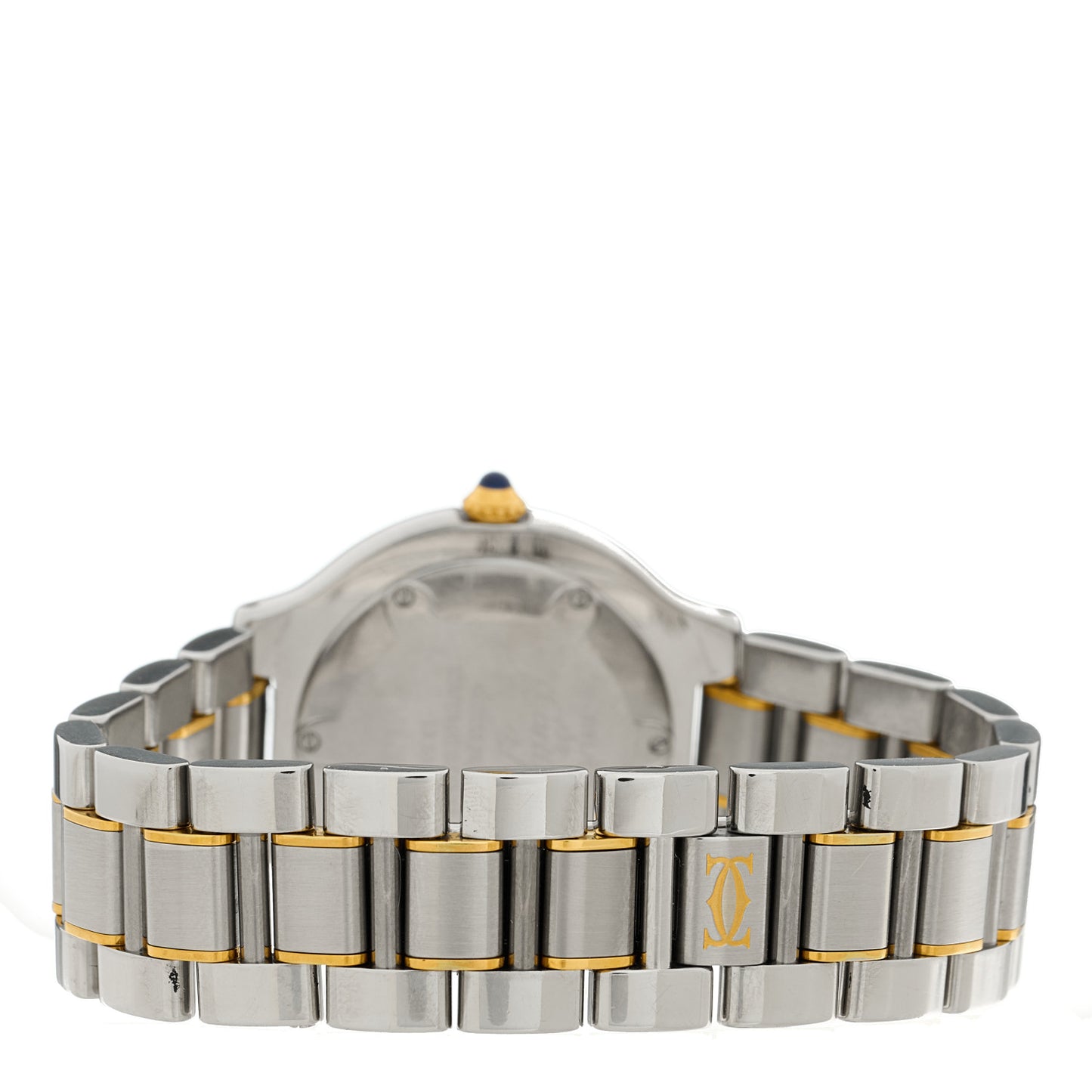 Stainless Steel 18K Yellow Gold 31mm Must De 21 Quartz Watch