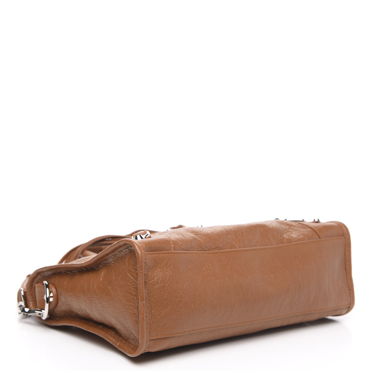 Balenciaga Agneau Classic Silver Hardware S City Camel 4 of 8