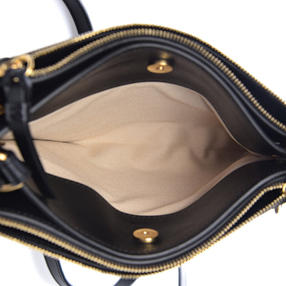 Chloe Calfskin Suede Small Roy Bag Black 5 of 15